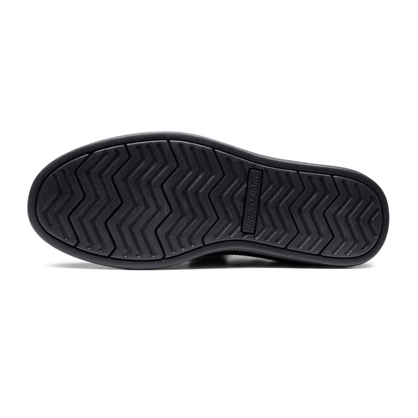 [KnitFlex Breeze+] Men's Breathable Mesh Oxford Sneakers - ALL BLACK - 4